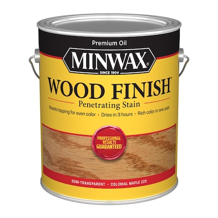 Wood Finish Semi-Transparent Colonial Maple Oil-Based Penetrating Stain 1 Gal